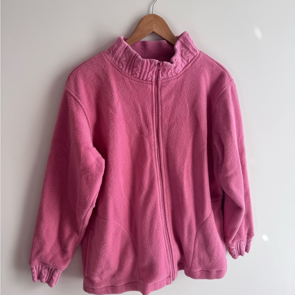 Rose Pink Camping Fleece